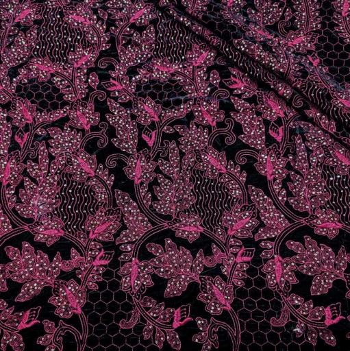 پارچه مخمل سوزندوزی هندی رنگ 207-8 